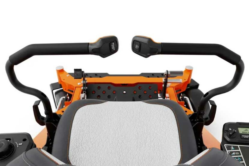 Husqvarna Xcite on-stick controls