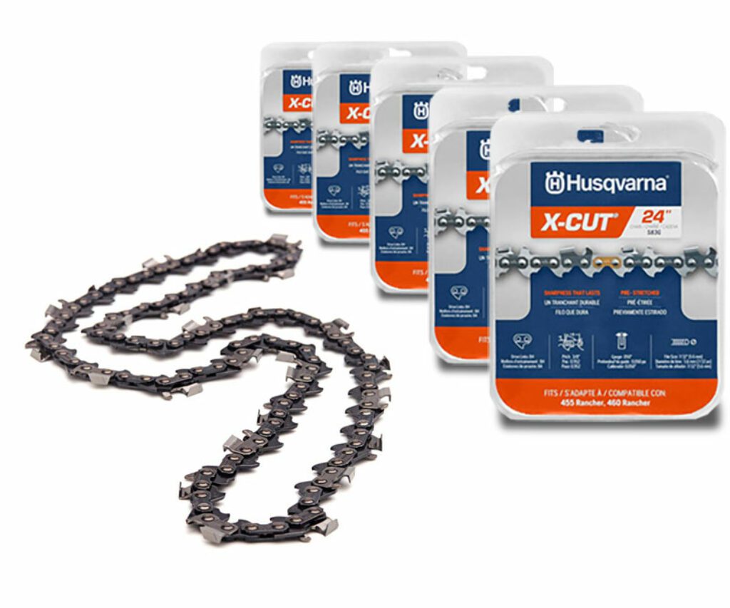 5 Free X-Cut® Chains from Husqvrarna