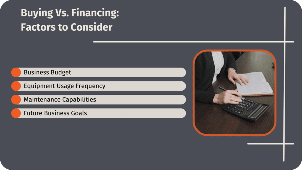 Buying vs. Financing to start your lawncare business