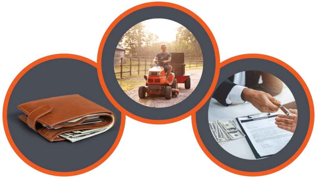 Buying vs Financing Lawn Equipment